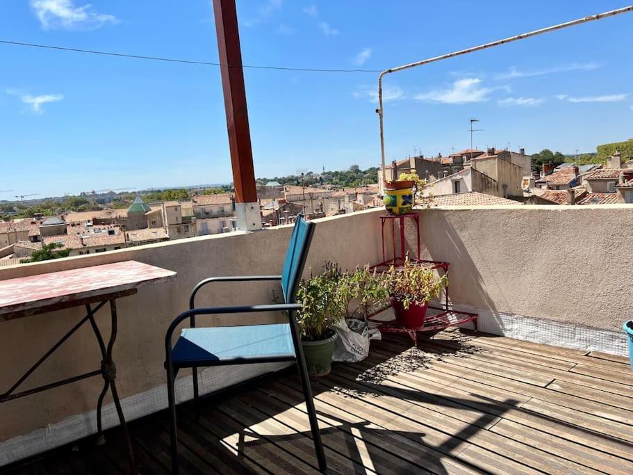 Une Ambiance Boheme Sur Les Toits De Sainte-Anne Montpellier Exterior photo